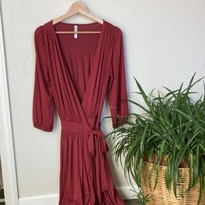Rachel Pally jersey wrap dress